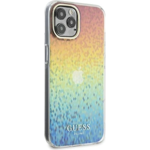 Kup Etui Guess GUHCP12MHDECMI Apple iPhone 12 / 12 Pro hardcase IML Faceted Mirror Disco Iridescent wielokolorowy - GUE3056 - {ean13} - Sklep Home Screen