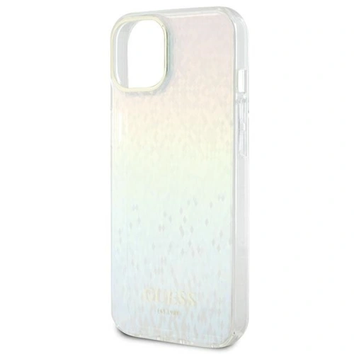 Kup Guess Apple GUHCP12MHDECMI iPhone 12 / 12 Pro hardcase IML Faceted Mirror Disco Iridescent multicolor - GUE3056 - {ean13} - Sklep Home Screen