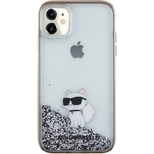 Kup Case Karl Lagerfeld KLHCN61LKCNSK Apple iPhone XR / 11 Hardcase Liquid Glitter Choupette transparent - KLD1828 - {ean13} - Sklep Home Screen