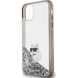 Kup Case Karl Lagerfeld KLHCN61LKCNSK Apple iPhone XR / 11 Hardcase Liquid Glitter Choupette transparent - KLD1828 - {ean13} - Sklep Home Screen