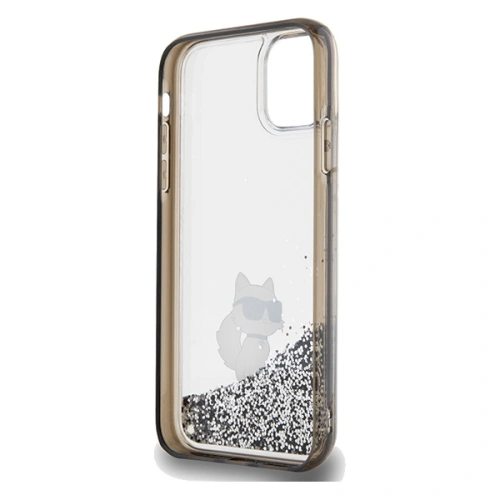 Kup Case Karl Lagerfeld KLHCN61LKCNSK Apple iPhone XR / 11 Hardcase Liquid Glitter Choupette transparent - KLD1828 - {ean13} - Sklep Home Screen