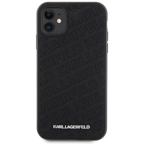 Buy Karl Lagerfeld KLHCN61PQKPMK Apple iPhone XR / 11 hardcase Quilted K Pattern black - KLD1829 - {ean13} - Home Screen Store Europe