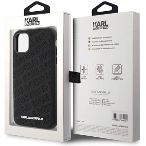 Kup Case Karl Lagerfeld KLHCN61PQKPMK Apple iPhone XR / 11 Hardcase Quilted K Pattern schwarz/black - KLD1829 - {ean13} - Sklep Home Screen
