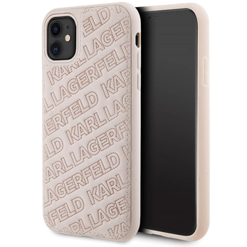 Kup Etui Karl Lagerfeld KLHCN61PQKPMP Apple iPhone XR / 11 hardcase Quilted K Pattern rózsaszín/pink - KLD1830 - {ean13} - Sklep Home Screen