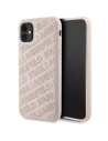 Etui Karl Lagerfeld KLHCN61PQKPMP Apple iPhone XR / 11 hardcase Quilted K Pattern różowy/pink