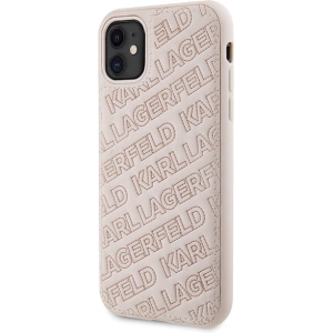 Kup Case Karl Lagerfeld KLHCN61PQKPMP Apple iPhone XR / 11 Hartschale mit ge quiltetem K-Muster rosa/pink - KLD1830 - {ean13} - Sklep Home Screen