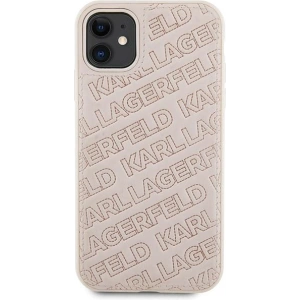 Kup Case Karl Lagerfeld KLHCN61PQKPMP Apple iPhone XR / 11 Hartschale mit ge quiltetem K-Muster rosa/pink - KLD1830 - {ean13} - Sklep Home Screen