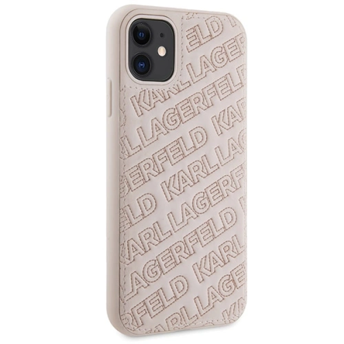 Kup Etui Karl Lagerfeld KLHCN61PQKPMP Apple iPhone XR / 11 hardcase Quilted K Pattern różowy/pink - KLD1830 - {ean13} - Sklep Home Screen