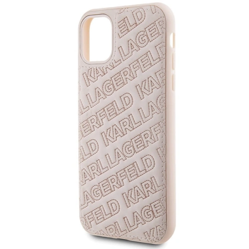 Kup Etui Karl Lagerfeld KLHCN61PQKPMP Apple iPhone XR / 11 hardcase Quilted K Pattern różowy/pink - KLD1830 - {ean13} - Sklep Home Screen