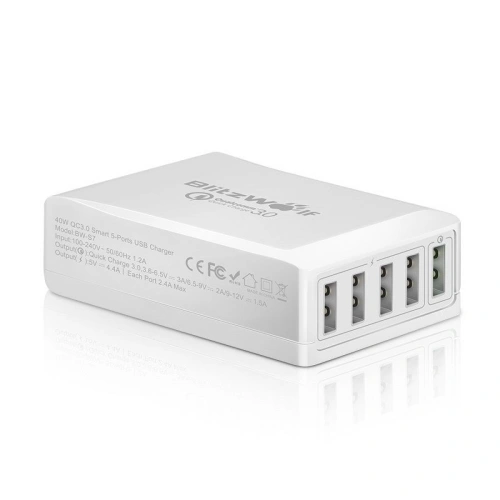 Kup Ładowarka sieciowa USB BlitzWolf BW-S7 40W - BLZ052 - {ean13} - Sklep Home Screen