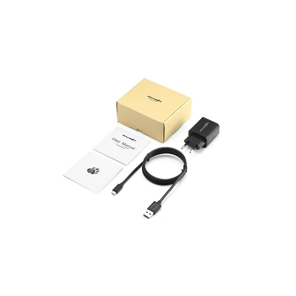 Ładowarka sieciowa USB BlitzWolf BW-S9 18W czarna + kabel micro USB
