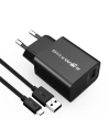 Kup Încărcător USB BlitzWolf BW-S9 18W negru + cablu micro USB - BLZ053BLK - {ean13} - Sklep Home Screen