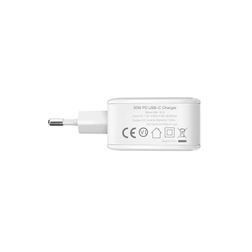 Ładowarka sieciowa USB typu C BlitzWolf BW-S10 30W biała