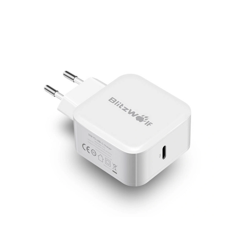 Ładowarka sieciowa USB typu C BlitzWolf BW-S10 30W biała