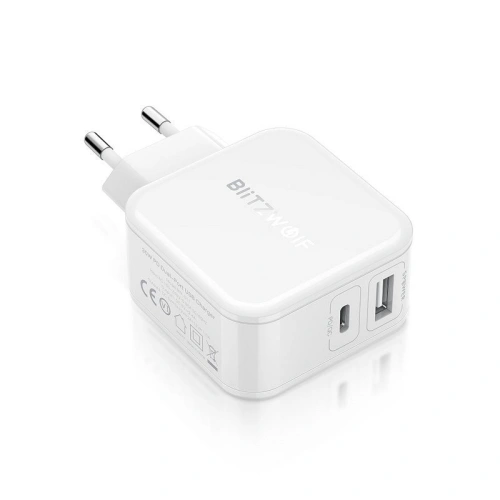 Kup Încărcătorul de rețea USB BlitzWolf BW-S11 30W alb - BLZ055WHT - {ean13} - Sklep Home Screen