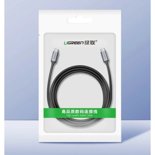 Kup Kabel USB-C 3.1 PD UGREEN Power Delivery 60W 1m (czarny) - UGR052BLK - {ean13} - Sklep Home Screen