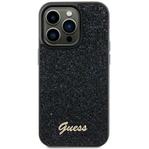 Kup Etui Guess GUHCP12MPMSDGSK Apple iPhone 12 / 12 Pro hardcase Disco Metal Script czarny/black - GUE3057 - {ean13} - Sklep Home Screen