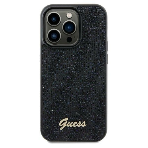 Kup Etui Guess GUHCP12MPMSDGSK Apple iPhone 12 / 12 Pro hardcase Disco Metal Script černý/black - GUE3057 - {ean13} - Sklep Home Screen