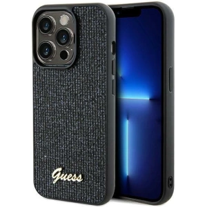 Kup Etui Guess GUHCP13LPMSDGSK Apple iPhone 13 / 13 Pro hardcase Disco Metal Script czarny/black - GUE3060 - {ean13} - Sklep Home Screen