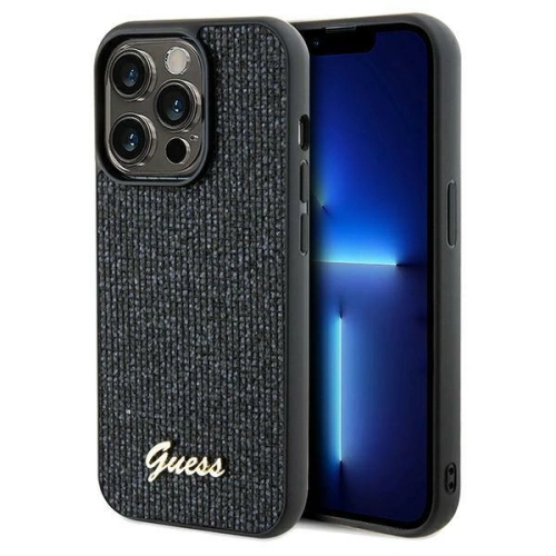Kup Etui Guess GUHCP13LPMSDGSK Apple iPhone 13 / 13 Pro kemény tok Disco Metal Script fekete/black - GUE3060 - {ean13} - Sklep Home Screen