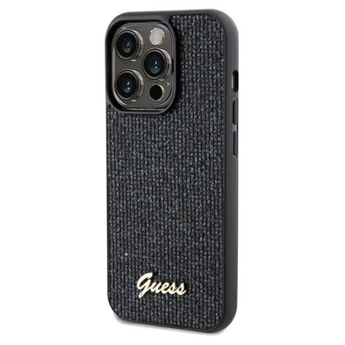 Kup Etui Guess GUHCP13LPMSDGSK Apple iPhone 13 / 13 Pro kemény tok Disco Metal Script fekete/black - GUE3060 - {ean13} - Sklep Home Screen