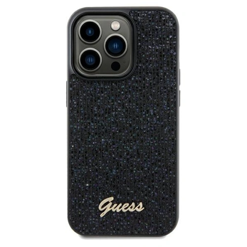 Buy Guess GUHCP13LPMSDGSK Apple iPhone 13 / 13 Pro hardcase Disco Metal Script black - GUE3060 - {ean13} - Home Screen Store Europe