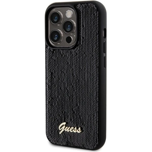 Kup Etui Guess GUHCP13LPSFDGSK Apple iPhone 13 / 13 Pro hardcase Sequin Script Metal czarny/black - GUE3061 - {ean13} - Sklep Home Screen