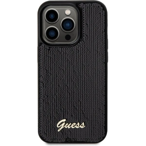 Kup Etui Guess GUHCP13LPSFDGSK Apple iPhone 13 / 13 Pro hardcase Sequin Script Metal czarny/black - GUE3061 - {ean13} - Sklep Home Screen