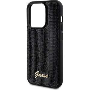 Kup Etui Guess GUHCP13LPSFDGSK Apple iPhone 13 / 13 Pro hardcase Sequin Script Metal czarny/black - GUE3061 - {ean13} - Sklep Home Screen
