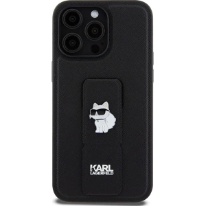 Kup Etui Karl Lagerfeld KLHCP13LGSACHPK Apple iPhone 13 / 13 Pro hardcase Gripstand Saffiano Choupette Pins czarny/black - KLD1831 - {ean13} - Sklep Home Screen