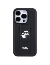 Kup Etui Karl Lagerfeld KLHCP13LGSAKCPK Apple iPhone 13 / 13 Pro hardcase Gripstand Saffiano Karl&Choupette Pins černý/black - KLD1832 - {ean13} - Sklep Home Screen