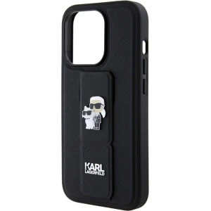 Kup Etui Karl Lagerfeld KLHCP13LGSAKCPK Apple iPhone 13 / 13 Pro hardcase Gripstand Saffiano Karl&Choupette Pins czarny/black - KLD1832 - {ean13} - Sklep Home Screen