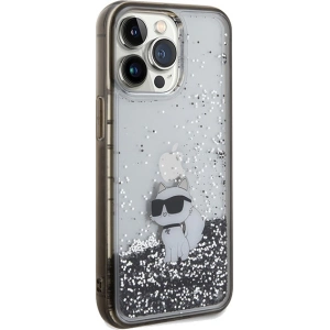 Kup Etui Karl Lagerfeld KLHCP13LLKCNSK Apple iPhone 13 / 13 Pro hardcase Liquid Glitter Choupette transparent - KLD1833 - {ean13} - Sklep Home Screen