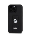 Kup Etui Karl Lagerfeld KLHCP13XGSACHPK Apple iPhone 13 Pro Max hardcase Gripstand Saffiano Choupette Pins černý/black - KLD1834 - {ean13} - Sklep Home Screen