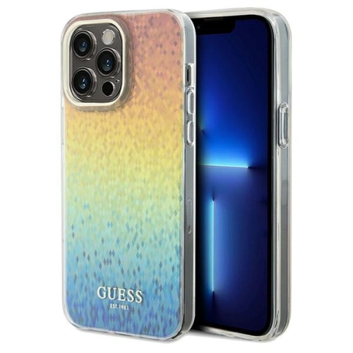 Kup Guess Apple Husă GUHCP13XHDECMI iPhone 13 Pro Max hardcase IML Faceted Mirror Disco Iridescent multicolor - GUE3063 - {ean13} - Sklep Home Screen
