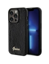 Guess GUHCP13XPSFDGSK Apple iPhone 13 Pro Max hardcase Sequin Script Metal black