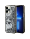 Karl Lagerfeld KLHCP13XLKCNSK Apple iPhone 13 Pro Max hardcase Liquid Glitter Choupette transparent