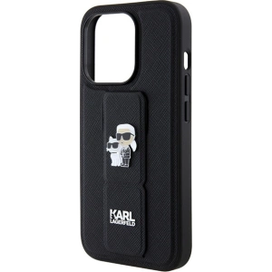 Kup Etui Karl Lagerfeld KLHCP14LGSAKCPK Apple iPhone 14 Pro hardcase Gripstand Saffiano Karl&Choupette Pins czarny/black - KLD1838 - {ean13} - Sklep Home Screen
