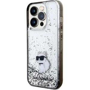 Kup Etui Karl Lagerfeld KLHCP14LLKCNSK Apple iPhone 14 Pro hardcase Liquid Glitter Choupette transparent - KLD1839 - {ean13} - Sklep Home Screen