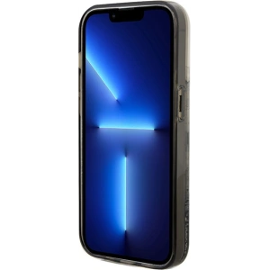 Etui Karl Lagerfeld KLHCP14LLKCNSK Apple iPhone 14 Pro keménytok Liquid Glitter Choupette átlátszó