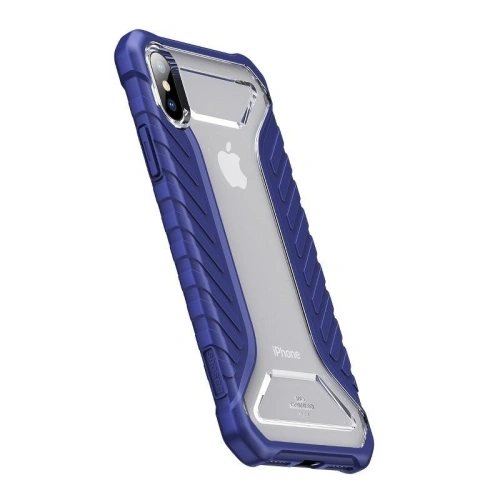 Kup Tartós tok Baseus Michelin Case az iPhone X / XS-hez (kék) - BSU516BLU - {ean13} - Sklep Home Screen