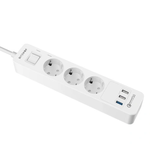 Buy Smart Power Strip BlitzWolf BW-PS1 3x USB - BLZ057 - {ean13} - Home Screen Store Europe