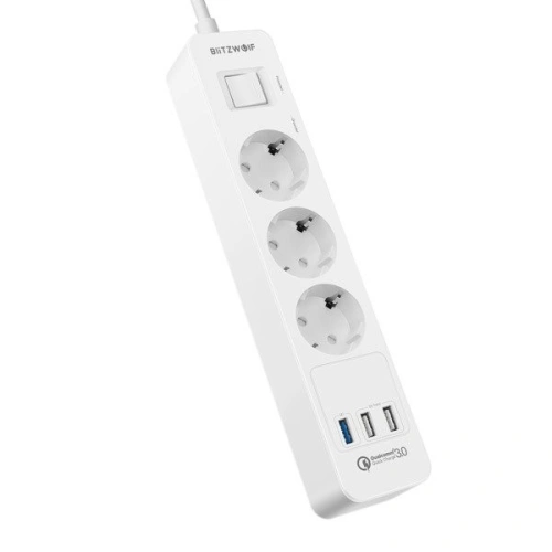 Buy Smart Power Strip BlitzWolf BW-PS1 3x USB - BLZ057 - {ean13} - Home Screen Store Europe