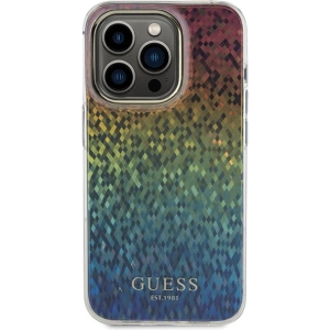 Kup Etui Guess GUHCP14LHDECMI Apple iPhone 14 Pro hardcase IML Faceted Mirror Disco Iridescent wielokolorowy - GUE3067 - {ean13} - Sklep Home Screen