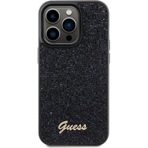 Kup Etui Guess GUHCP14LPMSDGSK Apple iPhone 14 Pro hardcase Disco Metal Script czarny/black - GUE3070 - {ean13} - Sklep Home Screen