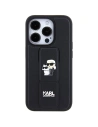 Kup Etui Karl Lagerfeld KLHCP14XGSAKCPK Apple iPhone 14 Pro Max hardcase Gripstand Saffiano Karl&Choupette Pins černý/black - KLD1841 - {ean13} - Sklep Home Screen