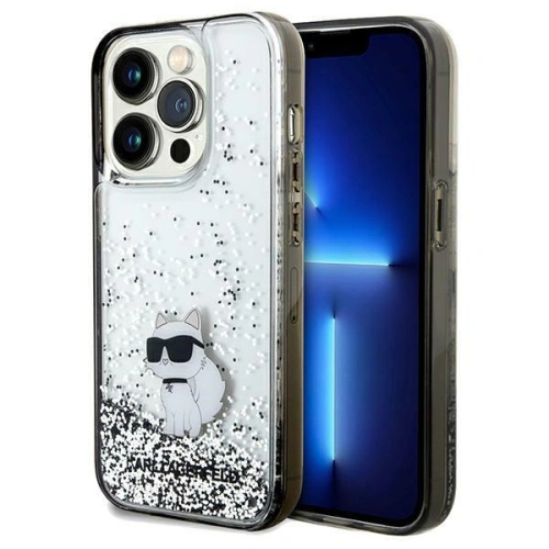 Kup Etui Karl Lagerfeld KLHCP14XLKCNSK Apple iPhone 14 Pro Max hardcase Liquid Glitter Choupette átlátszó - KLD1842 - {ean13} - Sklep Home Screen