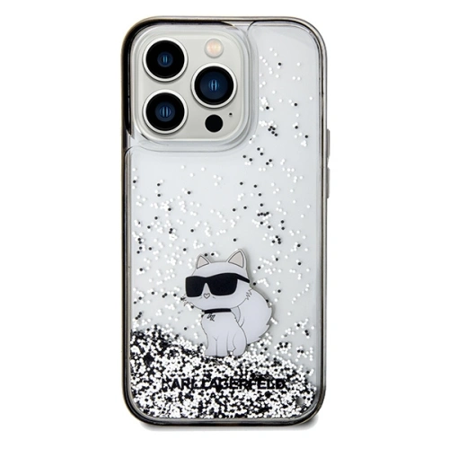 Kup Etui Karl Lagerfeld KLHCP14XLKCNSK Apple iPhone 14 Pro Max hardcase Liquid Glitter Choupette átlátszó - KLD1842 - {ean13} - Sklep Home Screen