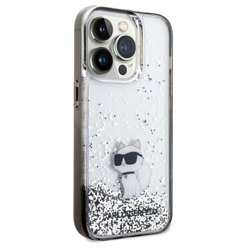 Kup Etui Karl Lagerfeld KLHCP14XLKCNSK Apple iPhone 14 Pro Max hardcase Liquid Glitter Choupette átlátszó - KLD1842 - {ean13} - Sklep Home Screen