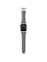 Kup Karl Lagerfeld KLAWMSAKLHPG Apple Watch 4/5/6/7/SE/8/9/10 40/41/42mm Gürtel Saffiano Monogram silber/silver - KLD1845 - {ean13} - Sklep Home Screen